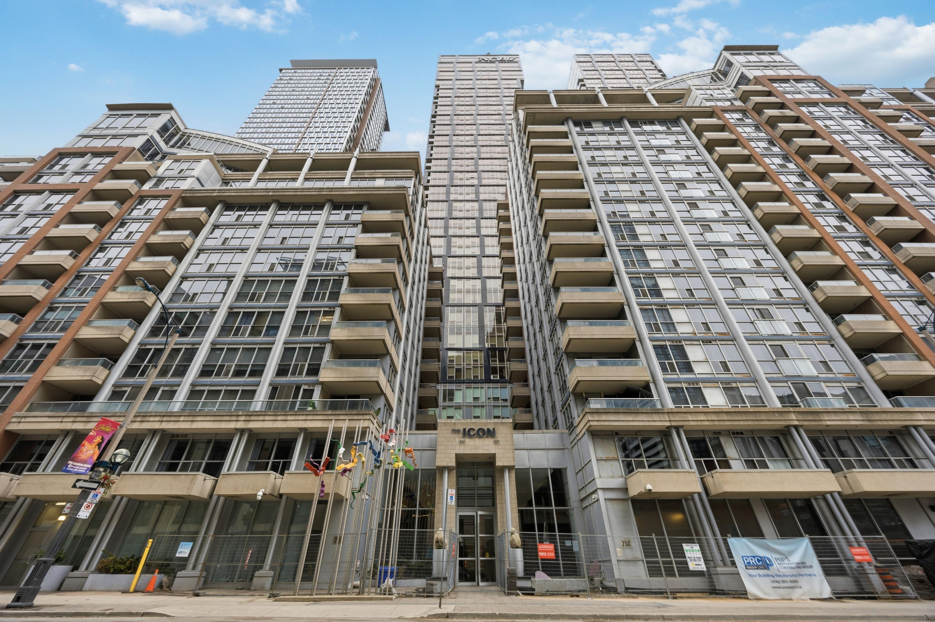 Icon II building exterior — 250 Wellington St W