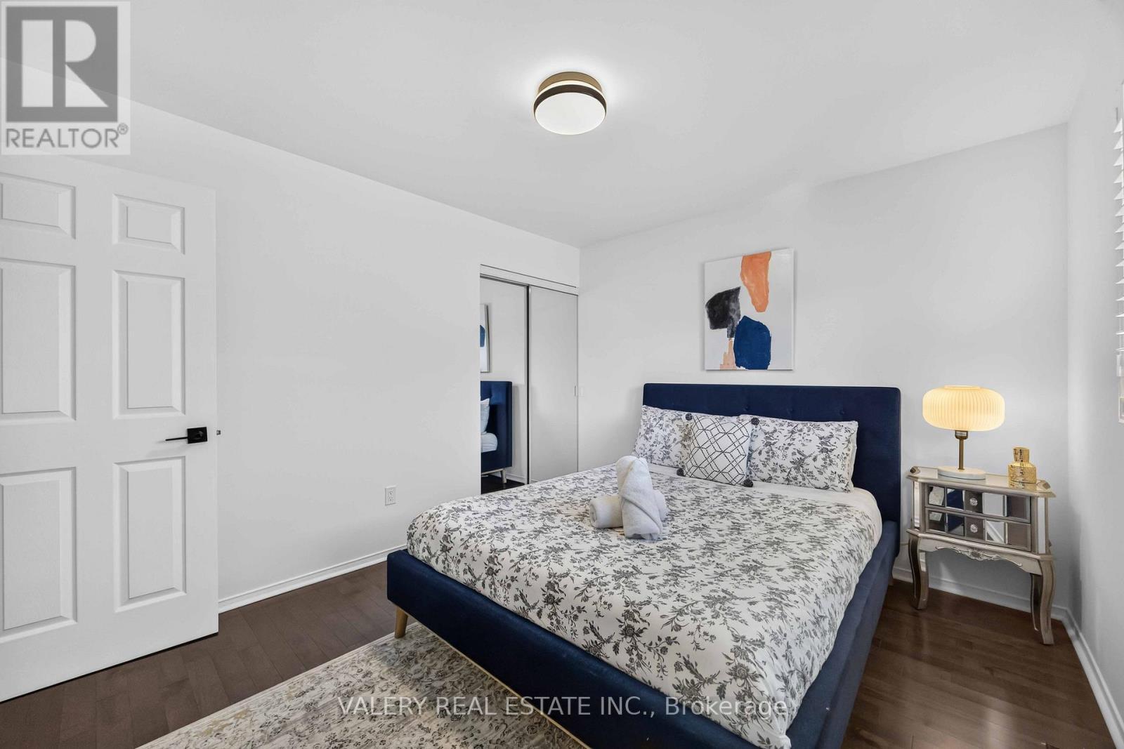 Bedroom, staged